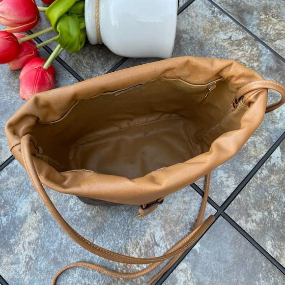 Celine Vintage Macadam Drawstring Bucket Bag - Picture 7 of 16